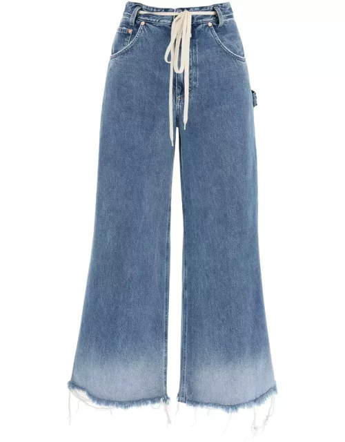 CLOSED flare morus jeans with distressed detail
