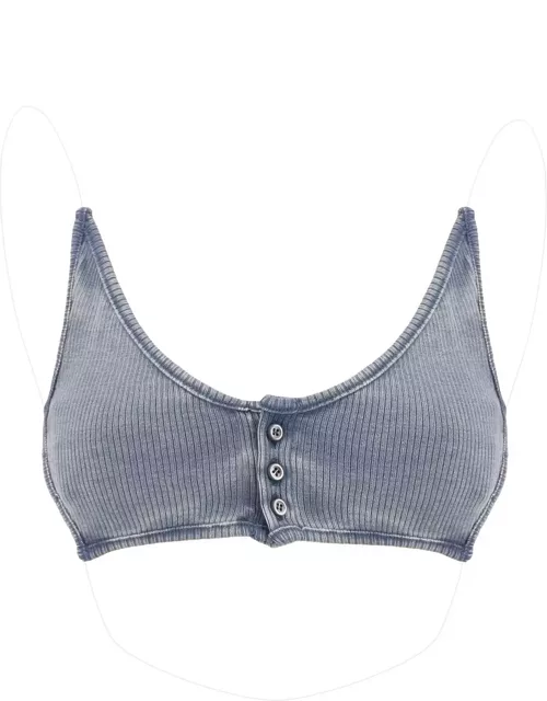 Y PROJECT invisible strap crop top with spaghetti
