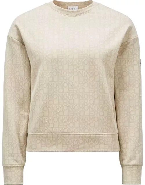 Monogram jacquard sweatshirt