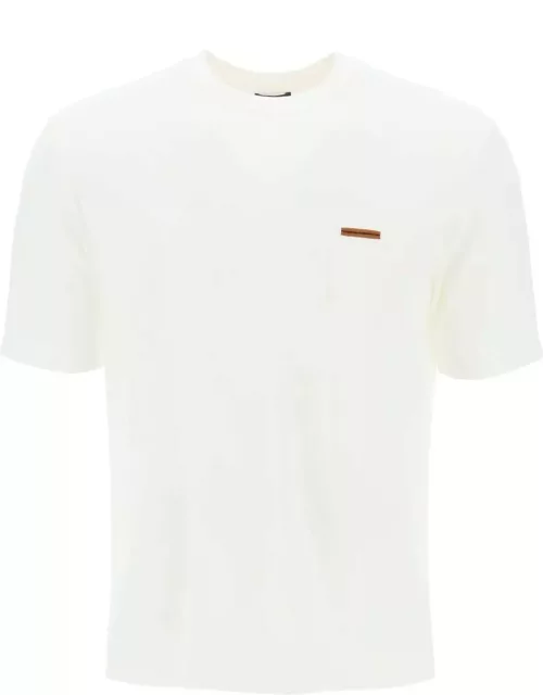 ZEGNA cotton pique t-shirt in