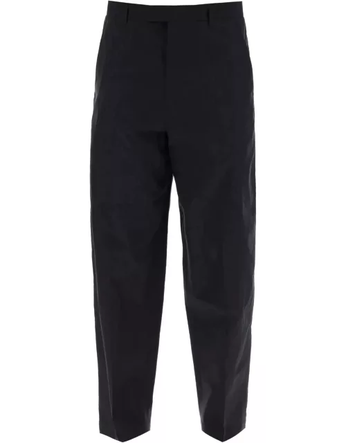 LEMAIRE cotton and silk carrot pants for men