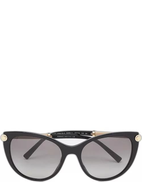 Versace Black/Grey Gradient 4364 Cat-Eye Sunglasse