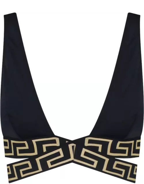 Versace Greek Bikini Top