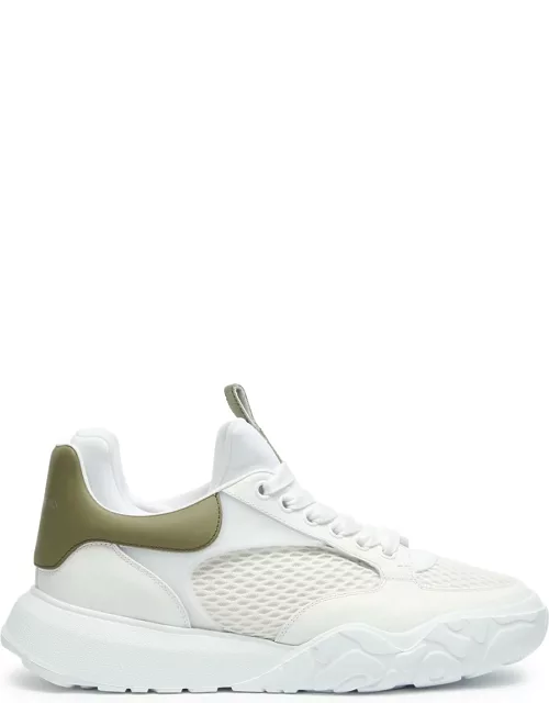 Alexander Mcqueen Court Panelled Mesh Sneakers - White - 44 (IT44 / UK10)