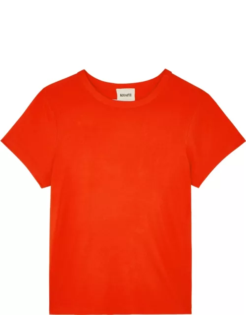 Khaite Samson Jersey T-shirt - Red - L (UK14 / L)