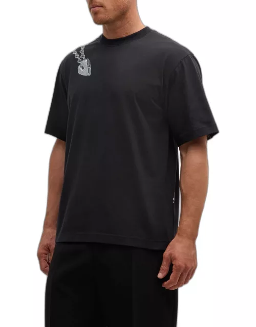 Men's Shield Hardware Cotton T-Shirt