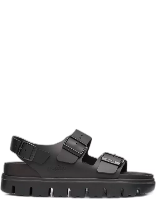 Milano Exquisite Leather Chunky Slingback Sandal