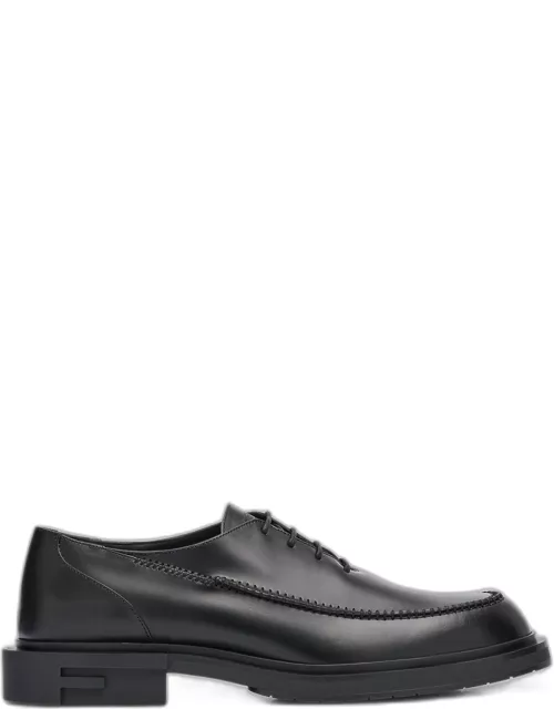 Men's Fendi Frame Leather Derby Shoe