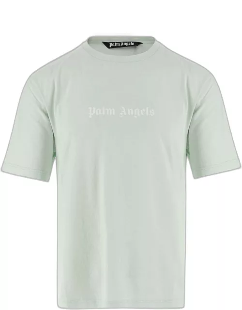Palm Angels Logo Printed Crewneck T-shirt