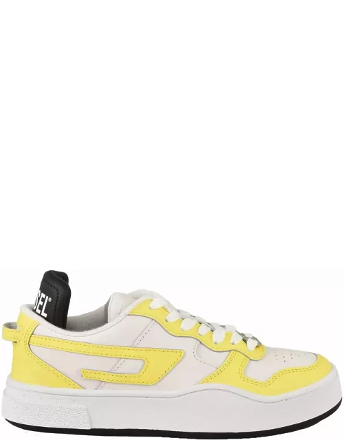 Diesel Womens White / Yellow Sneaker