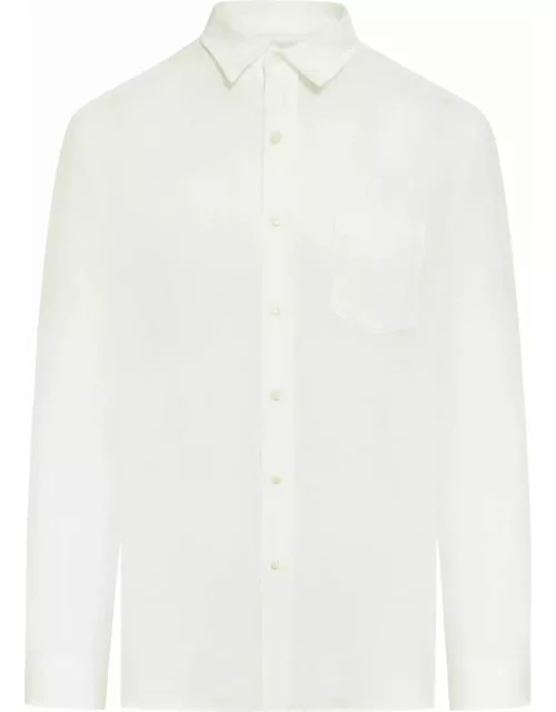 120% Lino Long Sleeve Regular Fit Men Shirt