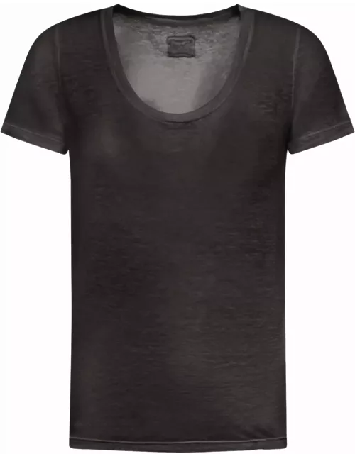 120% Lino Short Sleeve Women Tshirt
