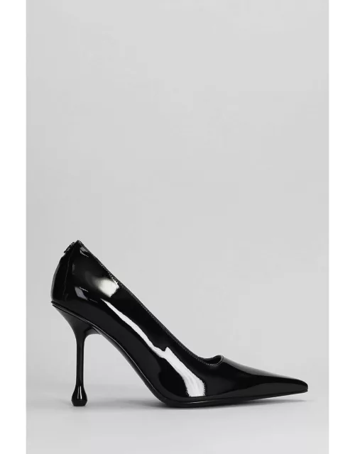 Jimmy Choo Ixia 95 Pumps In Black Patent Leather