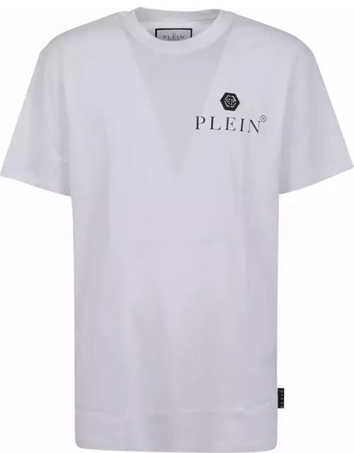 Philipp Plein T-shirt Round Neck Ss Hexagon