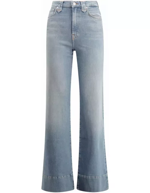 7 For All Mankind High-waisted Flared Jean