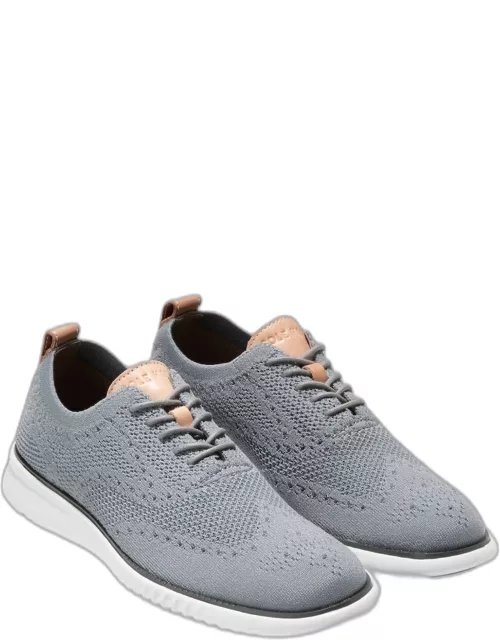 Cole Haan Men's 2.Zerogrand Stitchlite Oxford Sneakers, Grey, 8 D Width