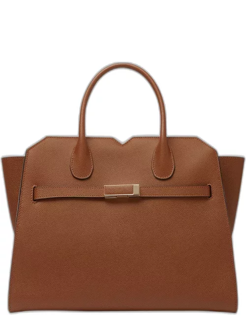 Milano Medium Leather Tote Bag