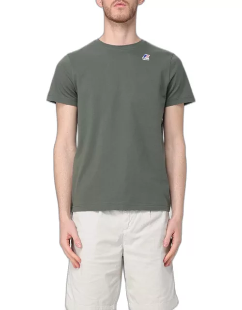 T-Shirt K-WAY Men colour Green