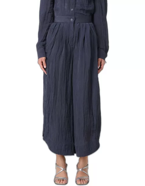 Trousers EMPORIO ARMANI Woman colour Blue