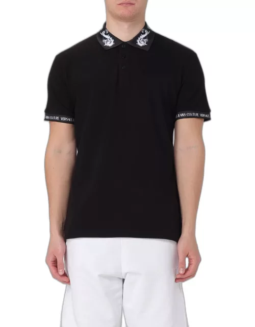 Polo Shirt VERSACE JEANS COUTURE Men color Black