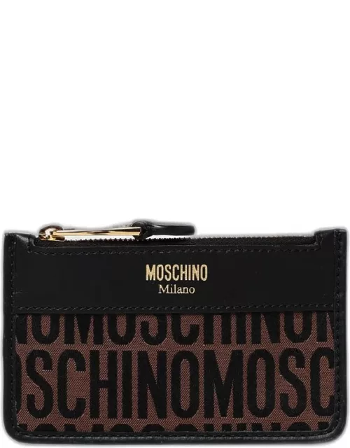 Wallet MOSCHINO COUTURE Woman color Brown