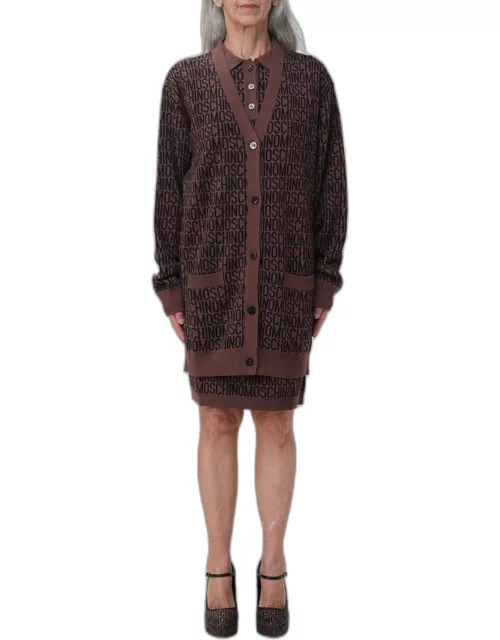 Cardigan MOSCHINO COUTURE Woman colour Brown
