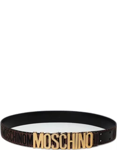 Belt MOSCHINO COUTURE Woman colour Brown