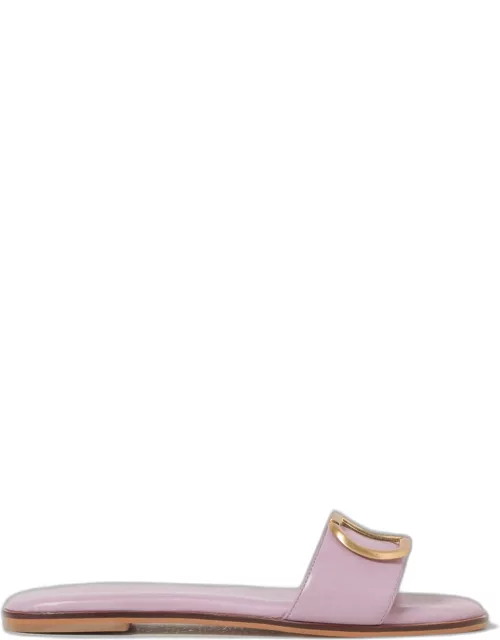 Flat Sandals TWINSET Woman colour Lilac
