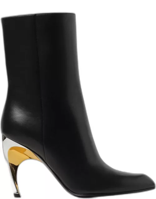 Flat Ankle Boots ALEXANDER MCQUEEN Woman colour Black