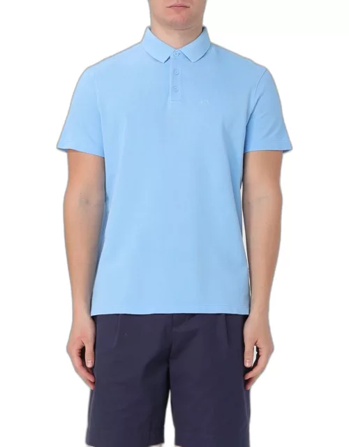 Polo Shirt ARMANI EXCHANGE Men colour Gnawed Blue