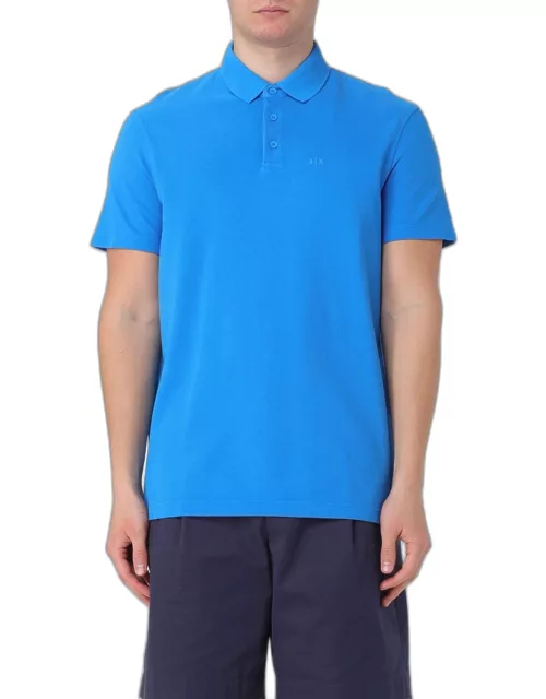 Polo Shirt ARMANI EXCHANGE Men colour Royal Blue