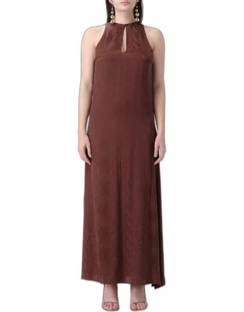 Dress SIMONA CORSELLINI Woman colour Brown