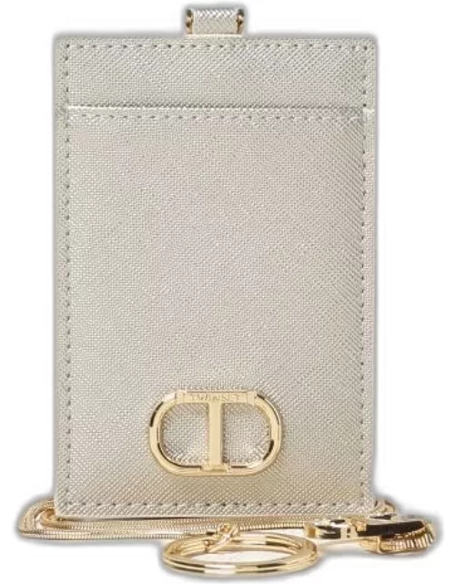Wallet TWINSET Woman color Silver