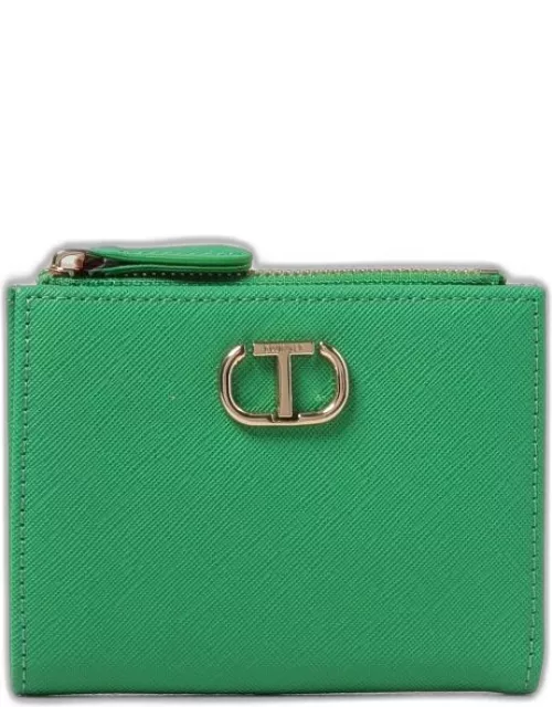 Wallet TWINSET Woman colour Green
