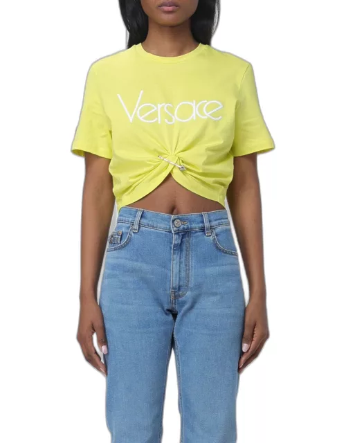 T-Shirt VERSACE Woman colour Yellow