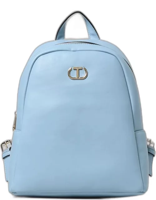 Backpack TWINSET Woman colour Sky