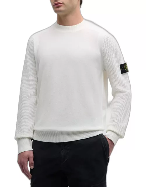 Men's Waffle Crew Sweater