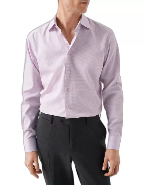 Men's Contemporary Fit Elevated Pique Shirt