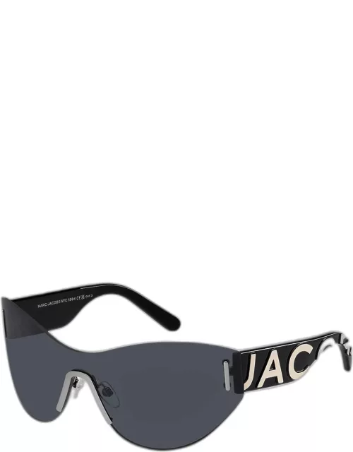 Marc 737S Mixed-Media Shield Sunglasse