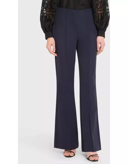Lucy Pintuck Flare-Leg Pant