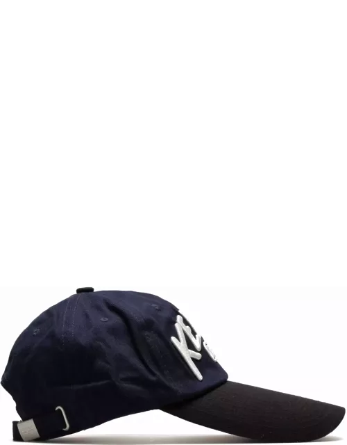 Kenzo Long Peak Baseball Cap (black)