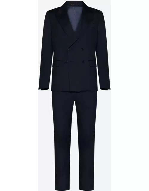 Low Brand Wool Double-breasted Suit