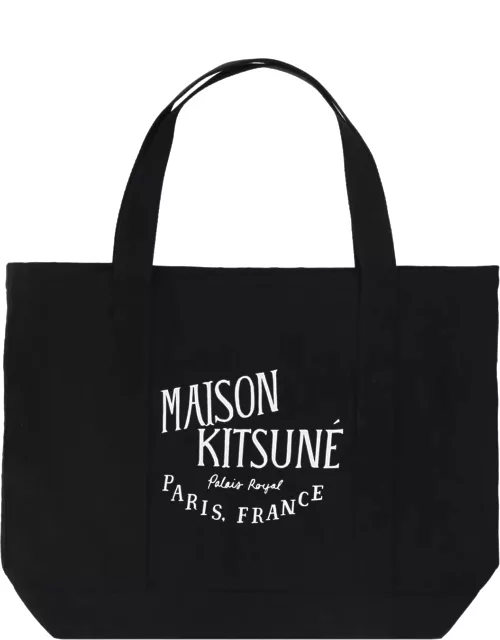 Maison Kitsuné Palais Royal Shoulder Shopping Bag