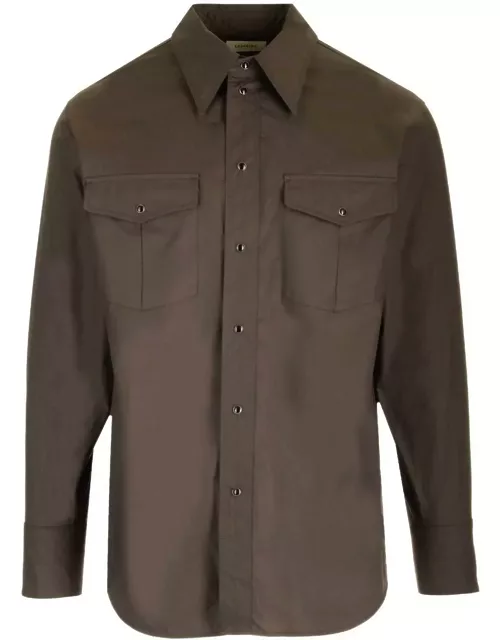 Lemaire Long-sleeved Button-up Shirt