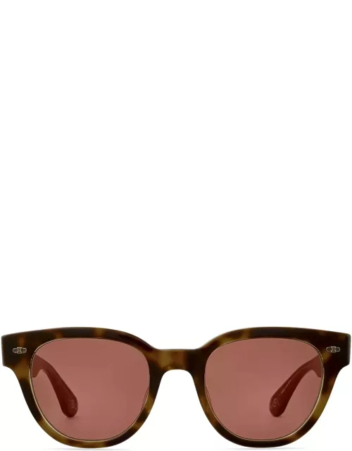 Mr. Leight Jane S Honeycomb Laminate-antique Gold/orchid Sunglasse