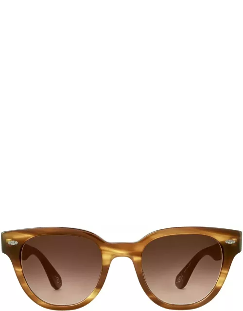 Mr. Leight Jane S Beachwood-white Gold/saturn Gradient Sunglasse