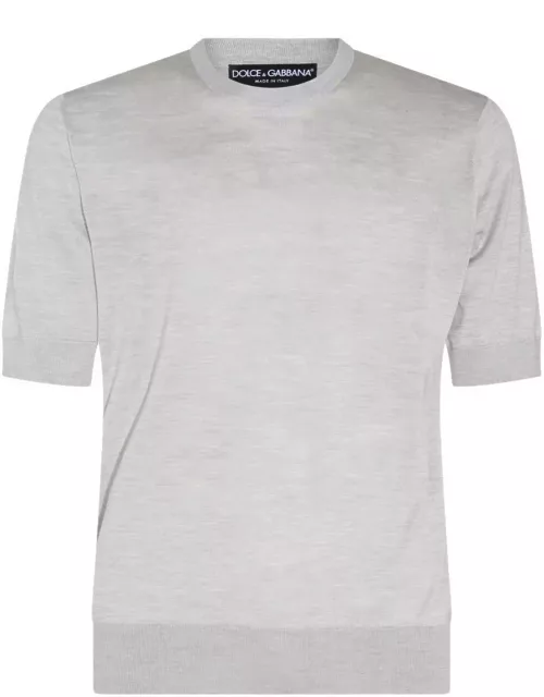 Dolce & Gabbana Short-sleeved Knitted T-shirt