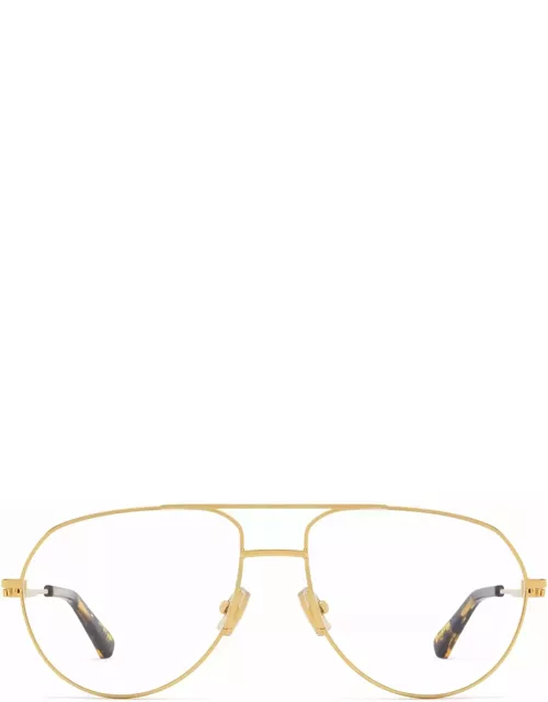 Bottega Veneta Eyewear Bv1302o Gold Glasse
