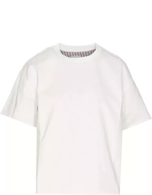 Bottega Veneta Double Layer Striped T-shirt