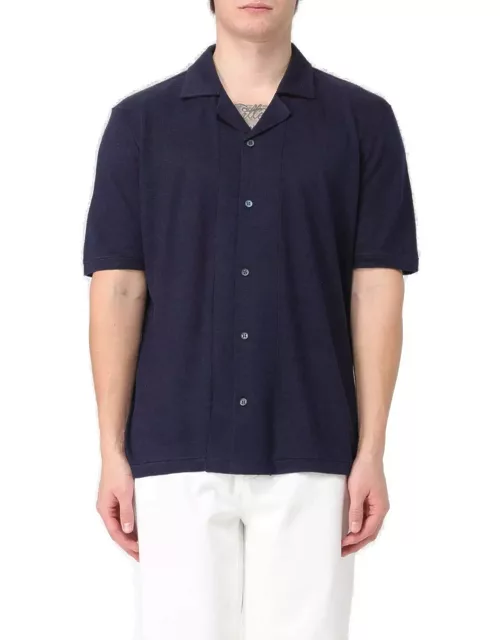 Short-sleeved Button-up Shirt Brunello Cucinelli